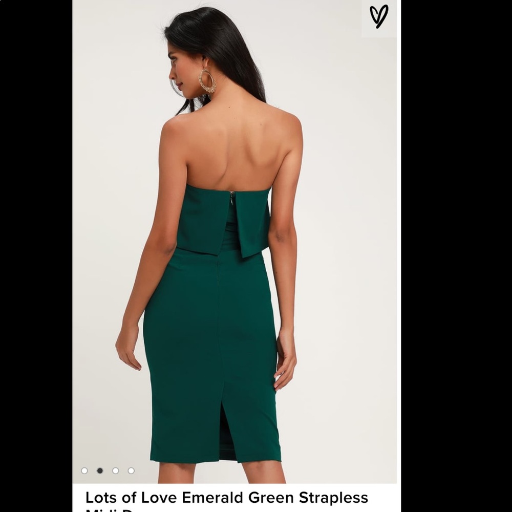 Lulus lots of love dress